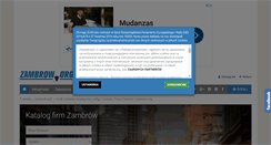 Desktop Screenshot of firmy.zambrow.org