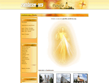 Tablet Screenshot of parafie.zambrow.org