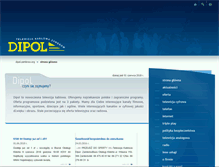 Tablet Screenshot of dipol.zambrow.org